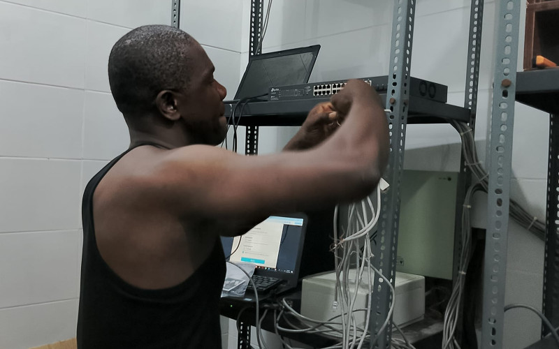 Networking of language lab